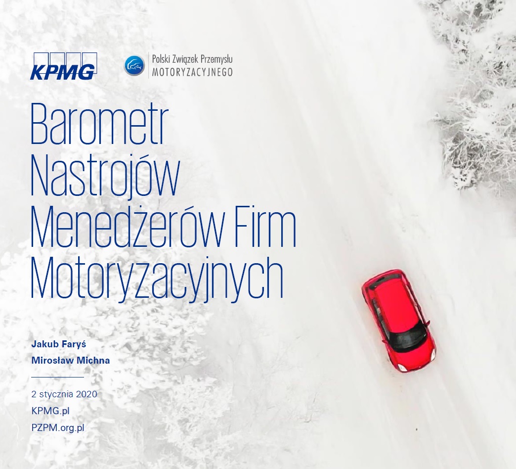 Badanie KPMG i Polskiego Związku Przemysłu Motoryzacyjnego pt. „Barometr nastrojów menedżerów firm motoryzacyjnych”