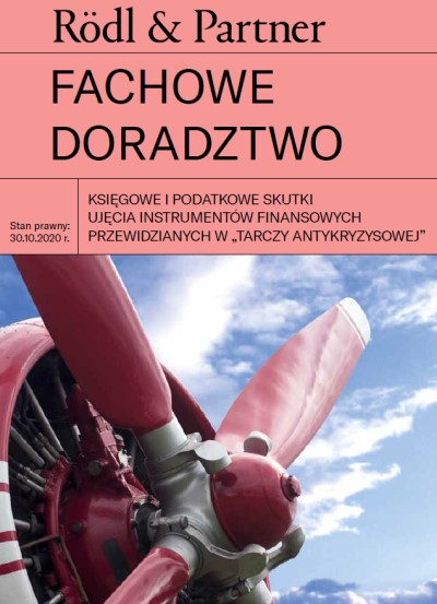 Broszura Rödl & Partner o subwencjach dla firm w tarczach antykryzysowych