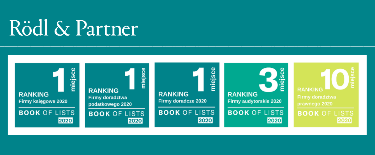 Rödl & Partner liderem rankingu „Book of lists”