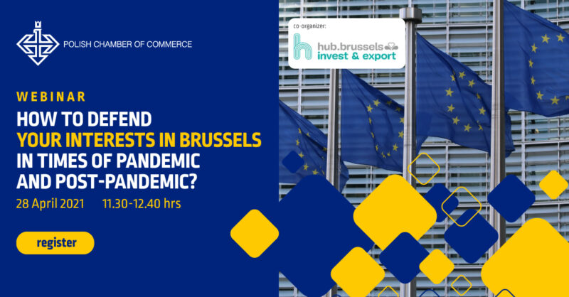Webinar: How to defend your interests in Brussels