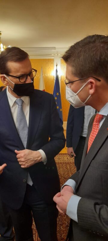 Spotkanie przedstawicieli polskiego biznesu z Premierem Morawieckim w Madrycie