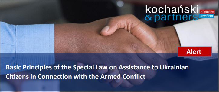 Alert: Basic Principles of the Special Law on Assistance to Ukrainian Citizens in Connection with the Armed Conflict
