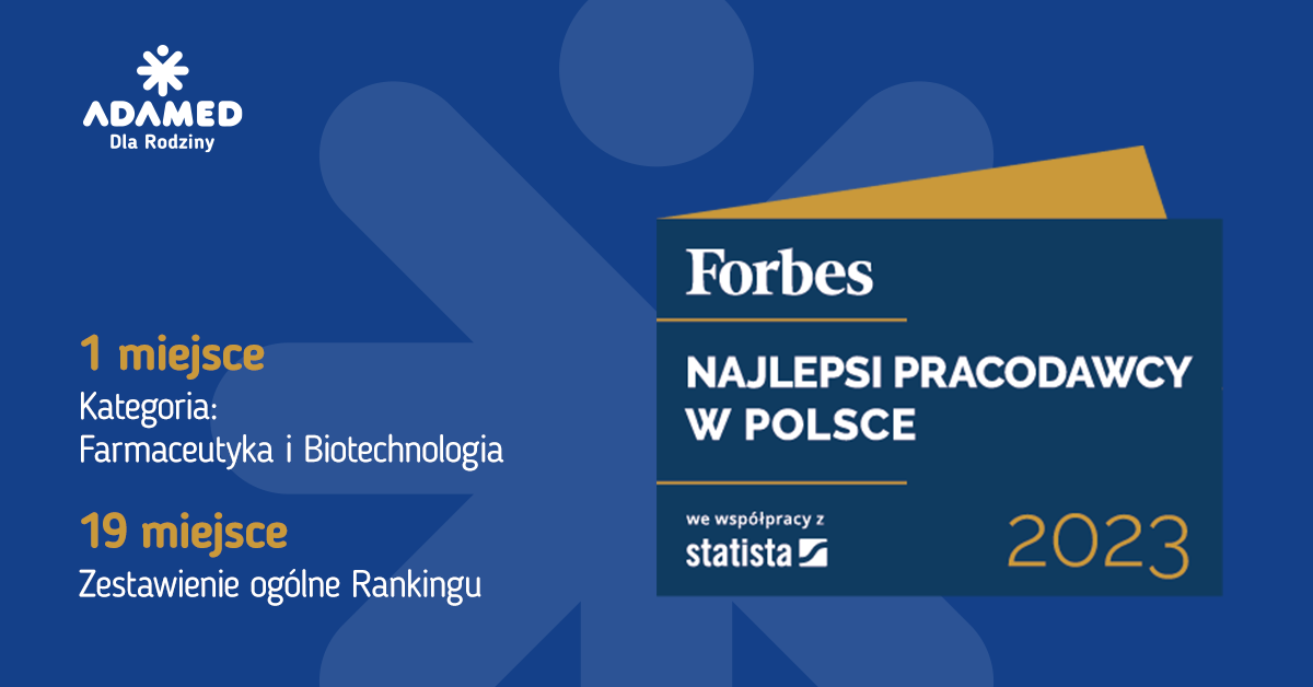 Adamed Pharma najlepszym pracodawcą branży farmaceutycznej
