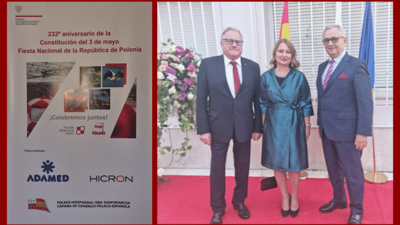Obchody 232. rocznicy uchwalenia Konstytucji 3 maja w Ambasadzie RP w Madrycie