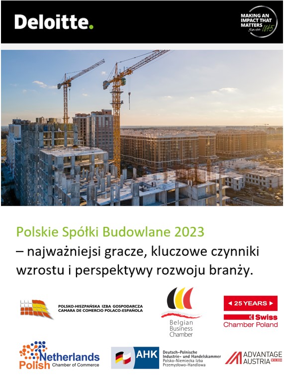 Raport Deloitte - Polskie Spółki Budowlane 2023