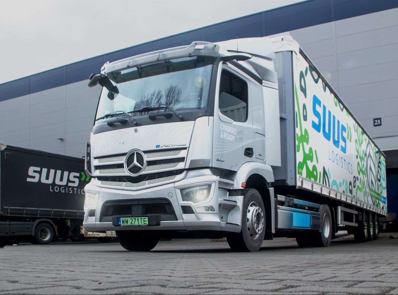 Elektryczna ciężarówka w transporcie ciężkim. Udany pilotaż SUUSa