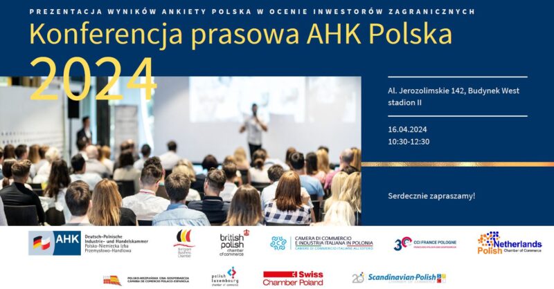 Prezentacja wyników ankiety koniunkturalnej: Polska w ocenie inwestorów zagranicznych
