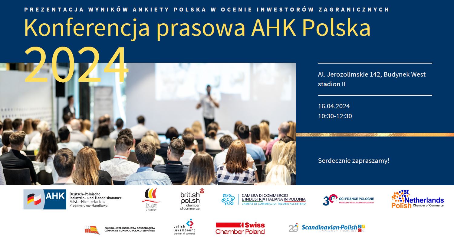 Prezentacja wyników ankiety koniunkturalnej: Polska w ocenie inwestorów zagranicznych