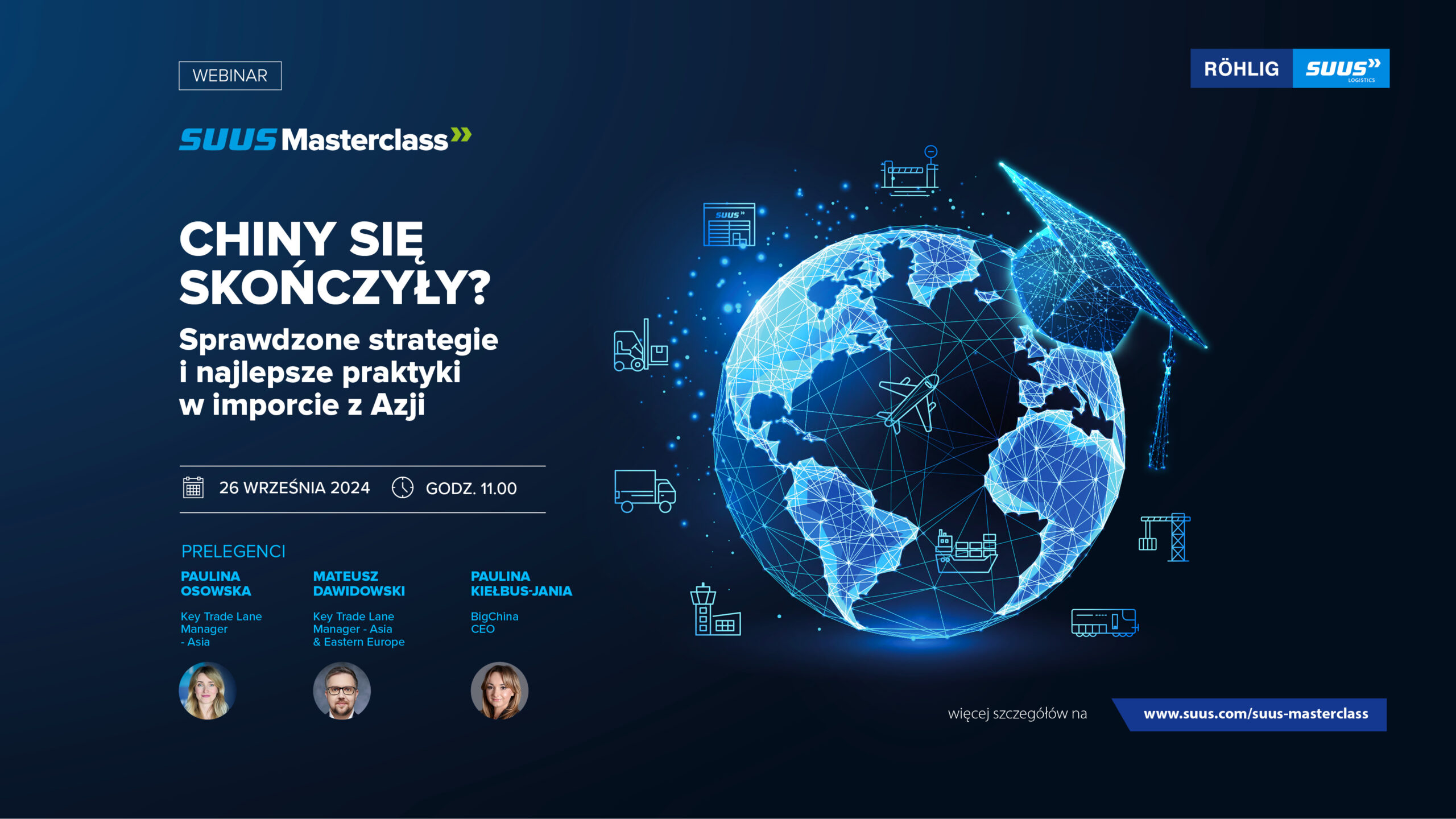 Webinar SUUS: CHINY SIĘ SKOŃCZYŁY? Sprawdzone strategie i najlepsze praktyki w imporcie z Azji