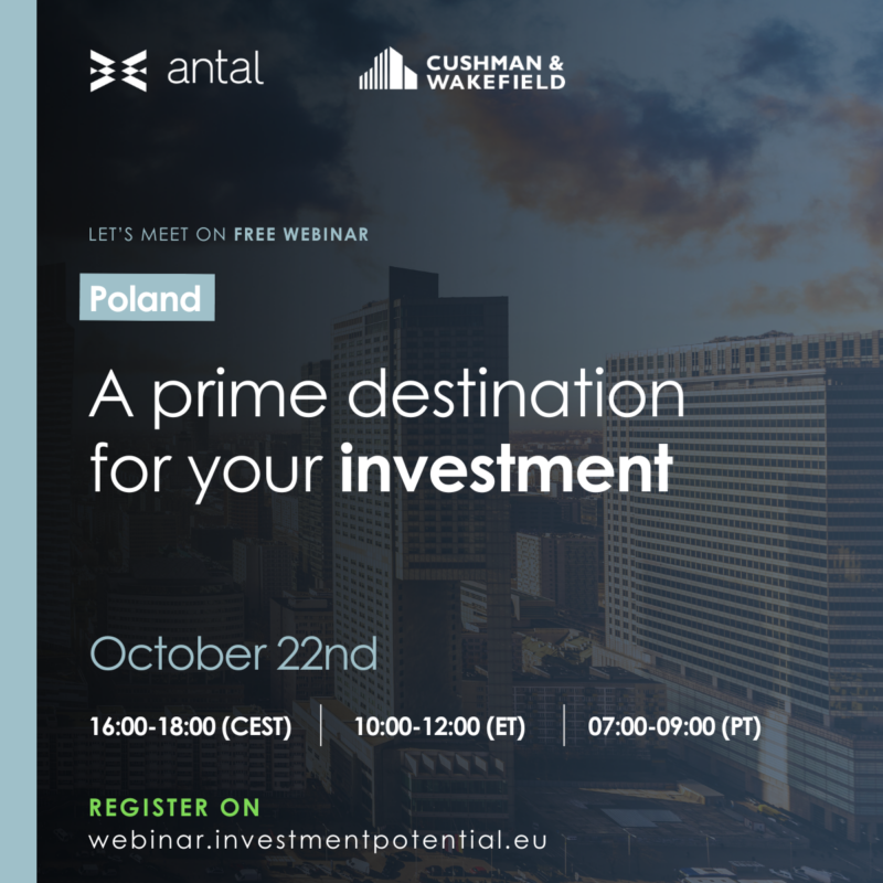 Poland - A Prime Destination for Your Investment by Antal x Cushman & Wakefield
