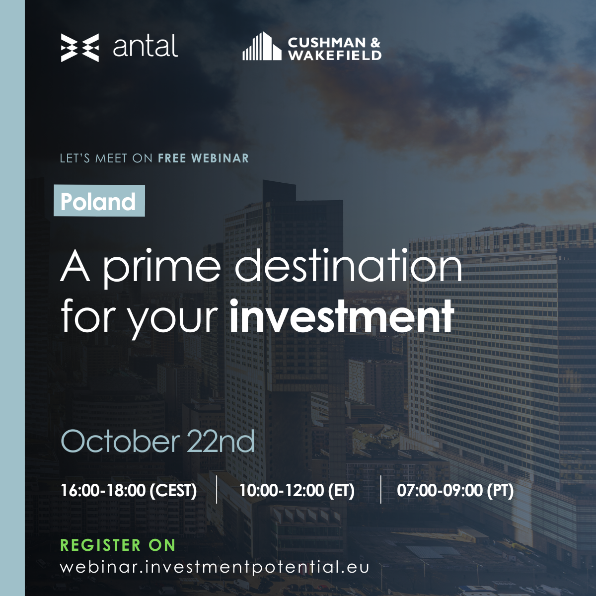 Poland - A Prime Destination for Your Investment by Antal x Cushman & Wakefield