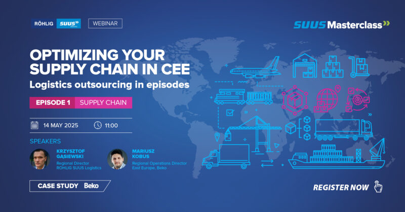 Webinar Rohlig SUUS: Optimizing your supply chain in CEE
