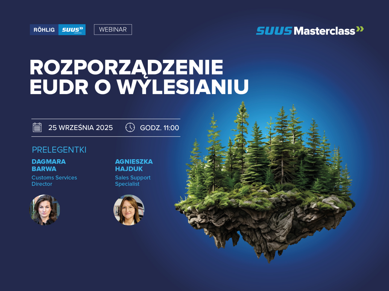 Webinar SUUS: Rozporządzenie EUDR o wylesianiu