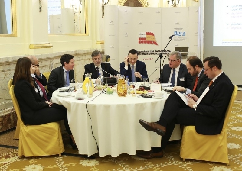 2016.03.23 encuentro con Ministro Morawiecki