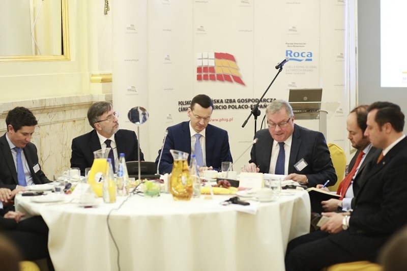 2016.03.23 encuentro con Ministro Morawiecki