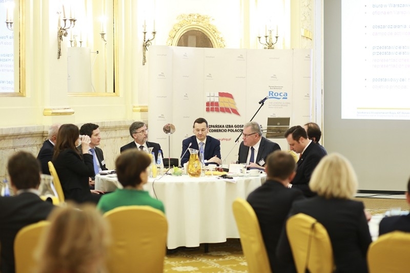 2016.03.23 encuentro con Ministro Morawiecki