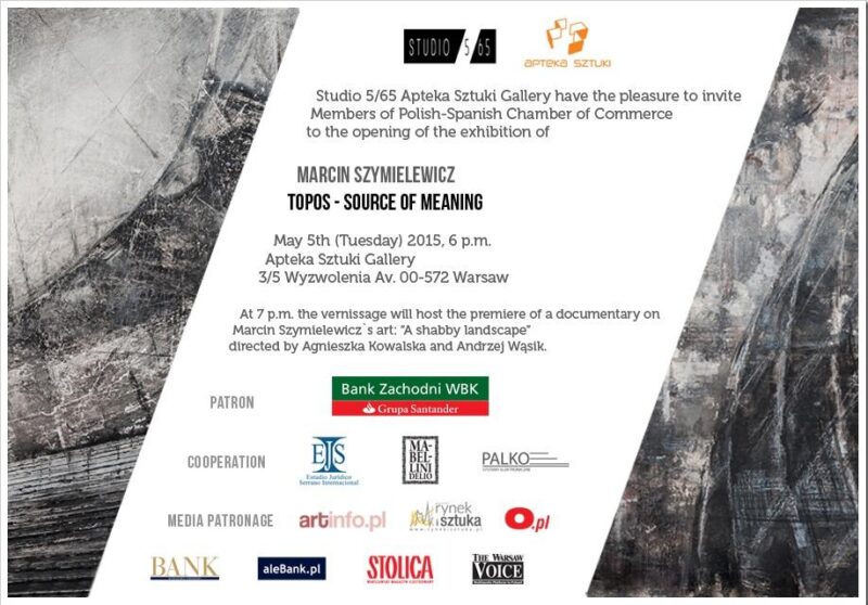 Exhibition of Marcin Szymielewicz
