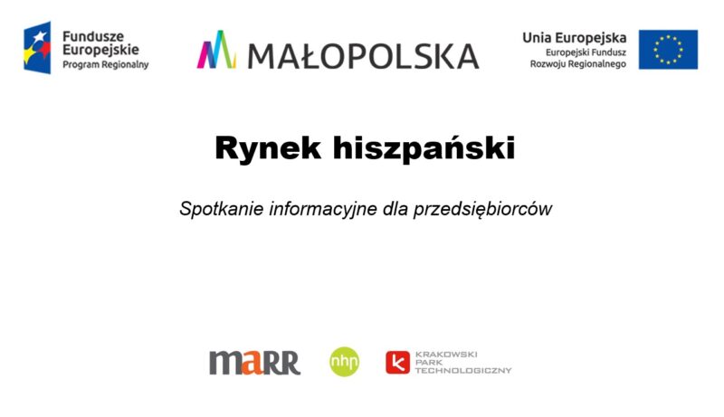 Cracovia: jornada informativa sobre el mercado de España