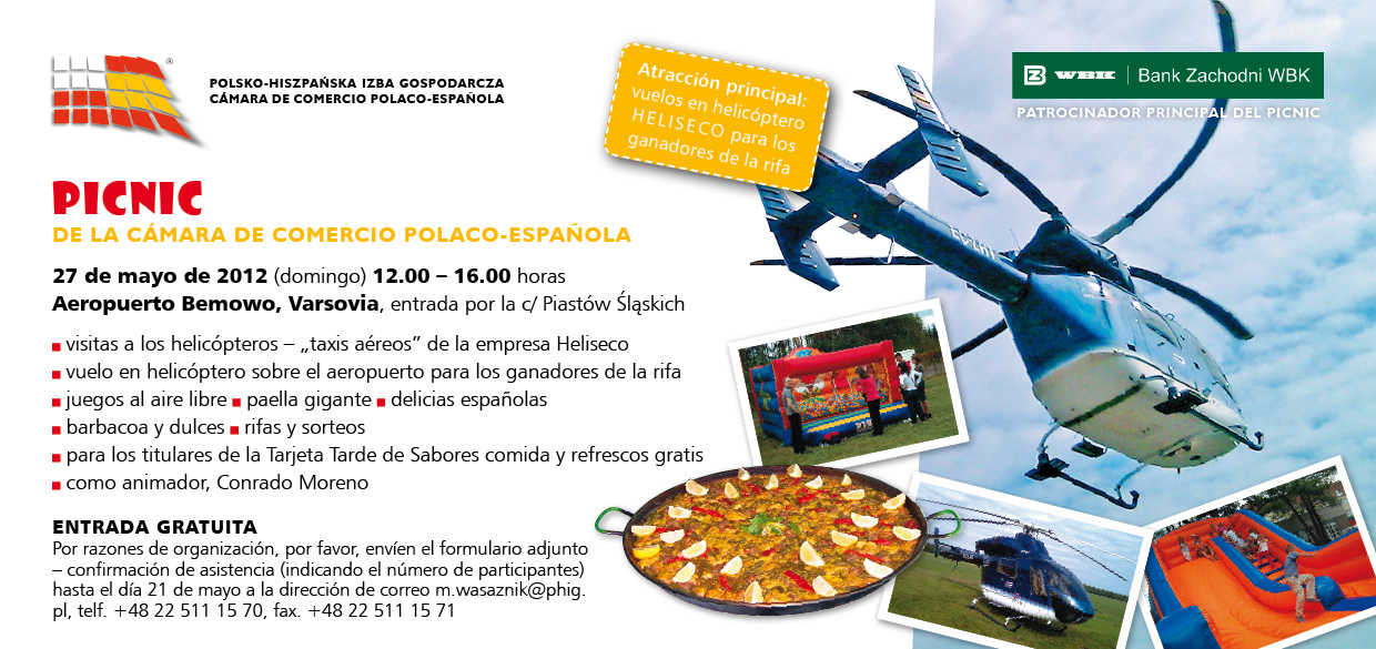 Picnic de la Cámara de Comercio Polaco - Española